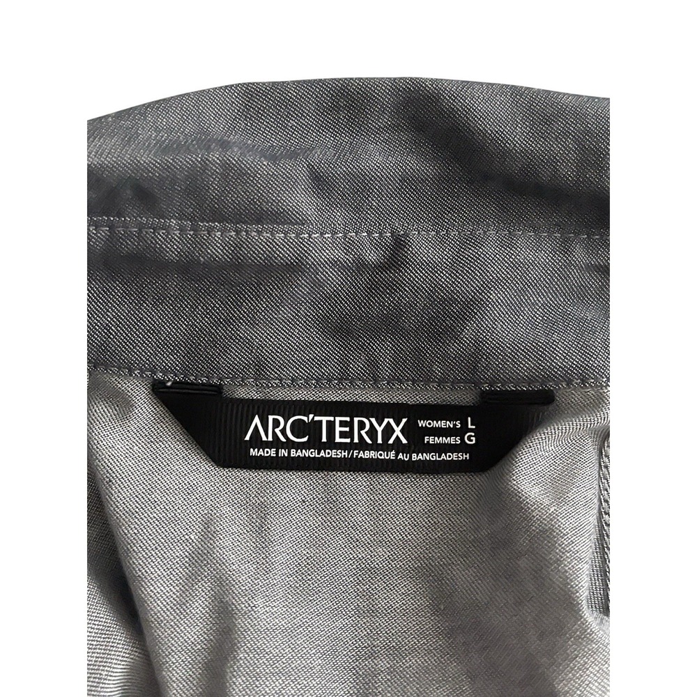 Arc'teryx Women's Gray Blanchard Tunic Shirt Dress 3/4 Sleeve‎ Sz L Normcore - Picture 11 of 16